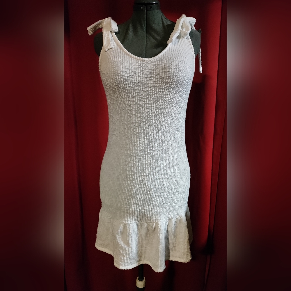 Cute white sundress